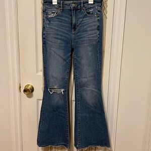 American Eagle Super High-Rise Flare Jeans